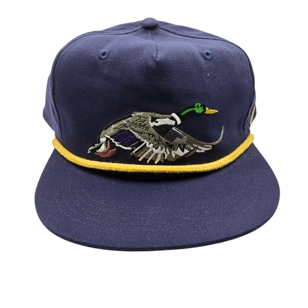 Duck Camp Grandpa Hat Mallard Vintage Navy Rope Snapback GH3703 NEW